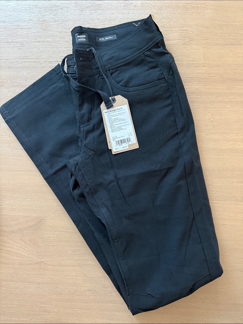 Prana Women's Straight Leg Pants — Black